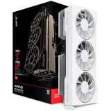 XFX Radeon RX 9070 Swift OC, Grafikkarte weiß, RDNA4, GDDR6, 3x DisplayPort, 1x HDMI 2.1