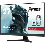 iiyama G-Master G2770QSU-B6 Red Eagle, Gaming-Monitor 68.6 cm (27 Zoll), schwarz (matt), WQHD, Fast IPS, USB-Hub, 180Hz Panel