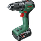 Bosch Akku-Schlagbohrschrauber UniversalImpact 18V-60 grün/schwarz, 2x Li-Ionen Akku 2,0Ah, Koffer, POWER FOR ALL ALLIANCE