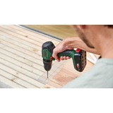 Bosch Akku-Schlagbohrschrauber UniversalImpact 18V-60 grün/schwarz, 2x Li-Ionen Akku 2,0Ah, Koffer, POWER FOR ALL ALLIANCE