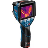 Bosch Professional Akku-Wärmebildkamera GTC 600 C Professional, 12Volt, Thermodetektor blau/schwarz, ohne Akku und Ladegerät, L-BOXX