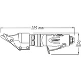 Hazet Blechschere 9036N-5 schwarz, auch für Konturenschnitte