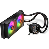 Krux HydroGlance 240 LCD, Wasserkühlung schwarz