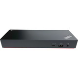 Lenovo ThinkPad Thunderbolt 4 Dock Generalüberholt, Dockingstation schwarz/rot