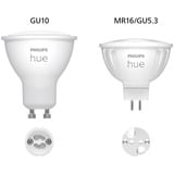 Philips Hue White Ambiance MR16 Smarter Spot Doppelpack 400 lm, LED-Lampe 
