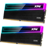 ADATA DIMM 32 GB DDR5-6000 (2x 16 GB) Dual-Kit, Arbeitsspeicher schwarz, AX5U6000C3016G-DCNKRBK, XPG NOVAKEY RGB Black, INTEL XMP, AMD EXPO