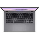 ASUS Chromebook CX3 (CX3402CVA-PQ1230), Notebook grau, Intel® Core™ i3-1315U, Intel® UHD Graphics, 8 GB LPDDR5X, 256 GB (256 GB Flash), Google Chrome OS