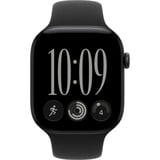 Apple Watch Series 12, Smartwatch schwarz, Aluminium, 46 mm, Sportarmband schwarz M/L, Cellular