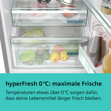 Bosch KGN39AIAU Serie 6, Kühl-/Gefrierkombination edelstahl (gebürstet)