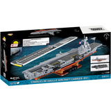COBI Charles de Gaulle Aircraft Carrier (R91), Konstruktionsspielzeug Maßstab 1:300