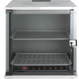 Digitus Netzwerk-Set SOHO Pro 19" 540x400 mm (BxT), IT-Schrank hellgrau, 12 Höheneinheiten