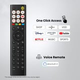 Hisense 75E7S Hi-QLED-Fernseher 189 cm (75 Zoll), schwarz, UltraHD/4K, Triple Tuner