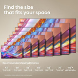 Hisense 75E7S Hi-QLED-Fernseher 189 cm (75 Zoll), schwarz, UltraHD/4K, Triple Tuner