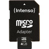 Intenso microSDHC 4 GB, Speicherkarte Class 10