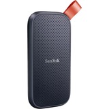 SanDisk Portable SSD 480 GB, Externe SSD schwarz/orange, USB-C 3.2 Gen 2 (10 Gbit/s)