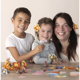 Smoby Crea Flower Schmuck-Nachfüllset, Basteln 