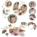 Smoby Crea Flower Schmuck-Nachfüllset, Basteln 