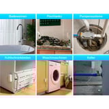 SwitchBot WLAN Wassermelder mit Sensorkabel weiß