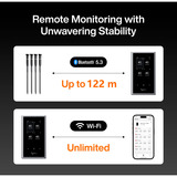 Typhur Sync Quad, Thermometer schwarz, inkl. 4 Sonden
