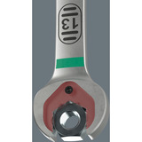 Wera 6007 Joker 11 Set 1 Maul-Ringratschenschlüssel-Satz, 11-teilig, Schraubenschlüssel mit Haltefunktion