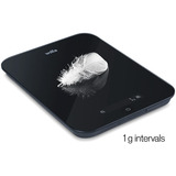 Wilfa MAX Küchenwaage KS2B-10 schwarz, bis 10 kg, Timer, USB-C