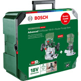 Bosch Heimwerken & Garten Akku-Oberfräse AdvancedTrimRouter 18V-8 Combi Set grün/schwarz, ohne Akku und Ladegerät, POWER FOR ALL ALLIANCE