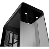Cooler Master MasterFrame 360 Panorama , Tower-Gehäuse schwarz, Panorama-Glasdesign