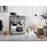DeLonghi La Specialista Arte Evo Titan - Cold Brew , Espressomaschine titan/edelstahl