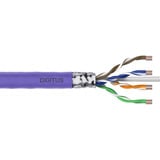 Digitus Professional Cat.6 F/UTP Verlegekabel simplex, B2ca violett, 500 Meter Trommel