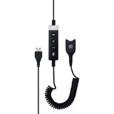 EPOS Adapterkabel USB-ED CC 01 MS schwarz, für Headsets der CIRCLE- und CENTURY-Serie