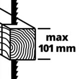 Einhell Bandsäge TC-SB 245 L rot, 400 Watt