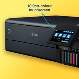 Epson EcoTank ET-8550, Multifunktionsdrucker schwarz, USB, WLAN, Scan, Kopie, Duplex (Druck)