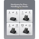 ICY BOX IB-2925MS-CU31, Dockingstation schwarz