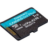 Kingston Canvas Go! Plus 1 TB microSDXC, Speicherkarte schwarz, UHS-I U3, Class 10, V30, A2