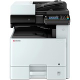 Kyocera ECOSYS M8124cidn (inkl. 3 Jahre Kyocera Life Plus), Multifunktionsdrucker grau/schwarz, USB, LAN, Kopie, Scan