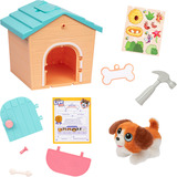 Moose Toys Little Live Pets - My Puppy's Home S2 Mini Playset Orange, Spielfigur sortierter Artikel