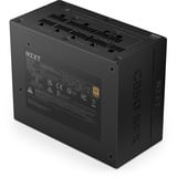 NZXT C850 SFX Black, PC-Netzteil schwarz, 1x 12-Pin High Power GPU, 3x PCIe, Kabelmanangement, 850 Watt