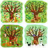 Ravensburger Puzzle UP! - Vier Jahreszeiten 12, 16, 20 und 24 Teile