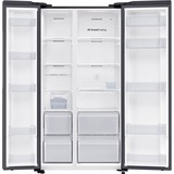 Samsung RS62DG5003B1EF, Side-by-Side edelstahl (dunkel), AI Energy Mode, All-round Cooling, Twist Ice Maker