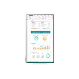 SAMSUNG S32FM801UU, LED-Monitor 80 cm (32 Zoll), weiß, UltraHD/4K, VA, HDMI, USB-C, Lautsprecher