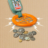 Simba Scout Metalldetektor, Kinderwerkzeug 