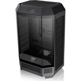 Thermaltake The Tower 300 Black, Tower-Gehäuse schwarz, Tempered Glass