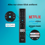 Toshiba 43UF3F63DAR, LED-Fernseher 108 cm (43 Zoll), schwarz, UltraHD/4K, Triple Tuner, HDR, Fire TV