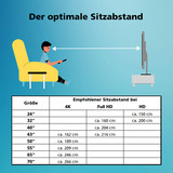 Toshiba 43UF3F63DAR, LED-Fernseher 108 cm (43 Zoll), schwarz, UltraHD/4K, Triple Tuner, HDR, Fire TV