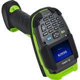 Zebra DS3678-ER, Barcode-Scanner schwarz/grün, 2D, Bluetooth, USB, RS232, Tastaturweiche, Cradle-Montageplatte