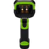 Zebra DS3678-ER, Barcode-Scanner schwarz/grün, 2D, Bluetooth, USB, RS232, Tastaturweiche, Cradle-Montageplatte