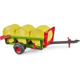 bruder Rundballensammler mit 3 Rundballen, Modellfahrzeug 