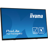 iiyama ProLite T2755QSC-B1, LED-Monitor 68.4 cm (27 Zoll), schwarz (matt), WQHD, IPS, Touchscreen, USB-Hub