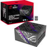 ASUS ROG Strix 850W Platinum (ROG Equalizer), PC-Netzteil schwarz, 1x 12 Pin High Power GPU, 4x PCIe, Kabelmanagement, 850 Watt