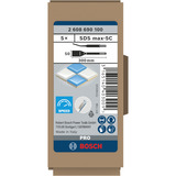 Bosch Professional PRO SDS max-5C Fliesenmeißel, 50 x 300mm 5 Stück, selbstnachschärfend